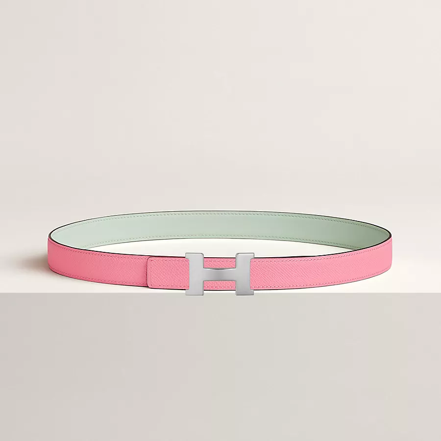 Mini Constance belt buckle & Reversible leather strap 24 mm - Image 2